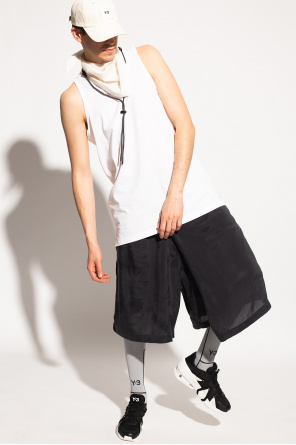 Sleeveless top with logo od Y-3 Yohji Yamamoto